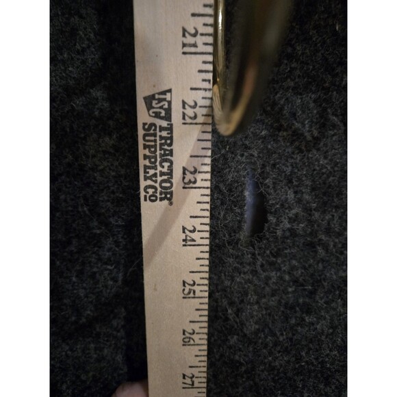 Set Of 2 HOME INTERIOR GOLD BRASS METAL SCONCE PILLAR CANDLE HOLDER TRIO XLARGE - Picture 7 of 8